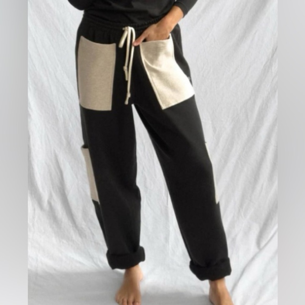 Ana + Zac Utility Pant Colour Block